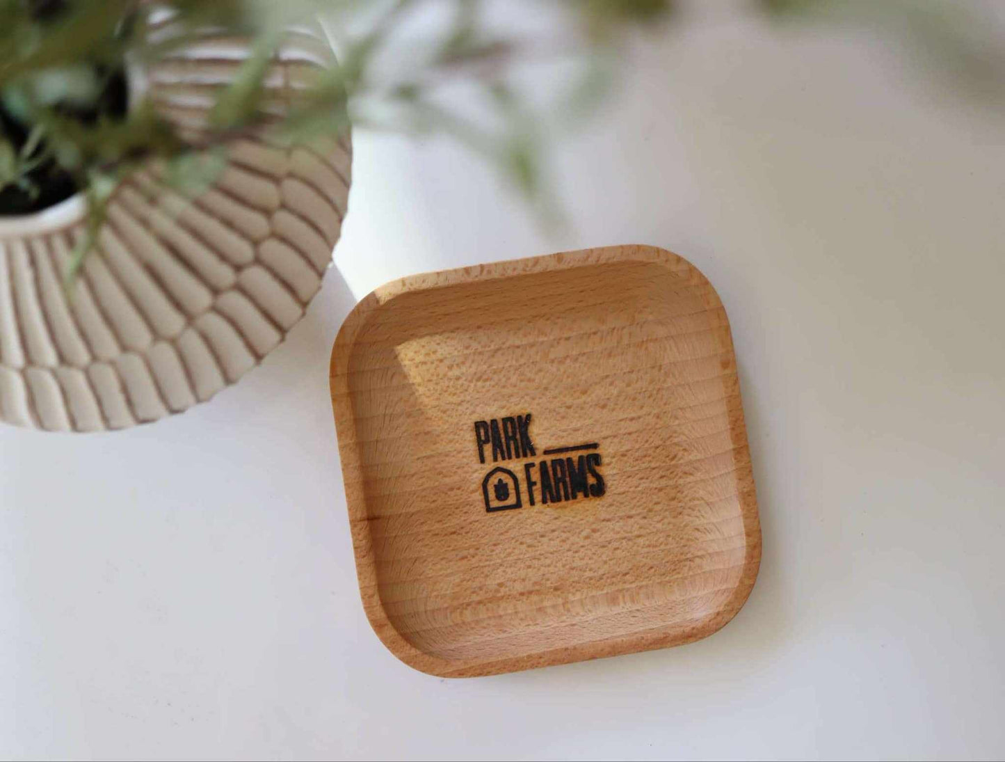 Handmade - Wooden Square Plate