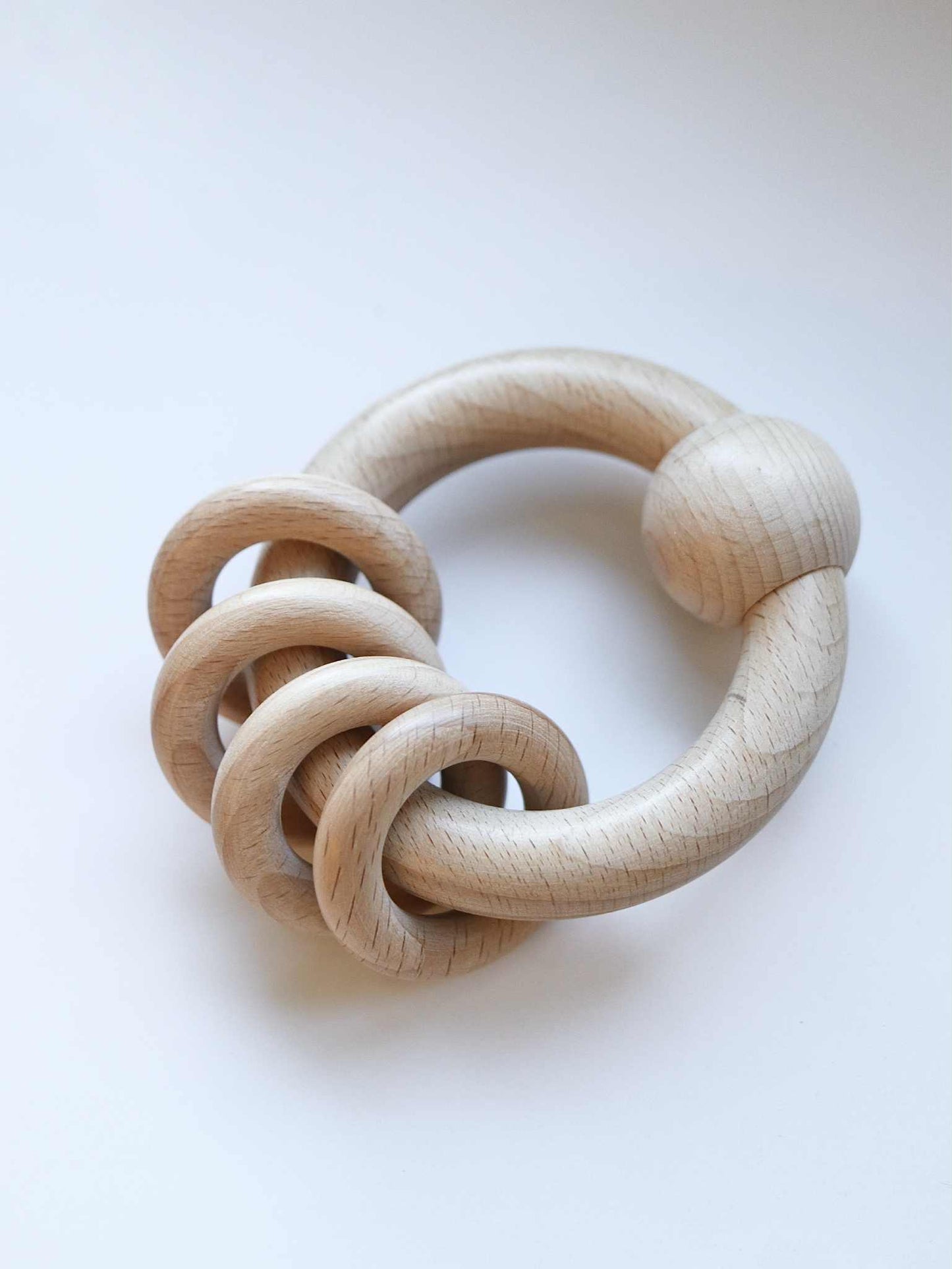 Beech Wood Rattle Toys