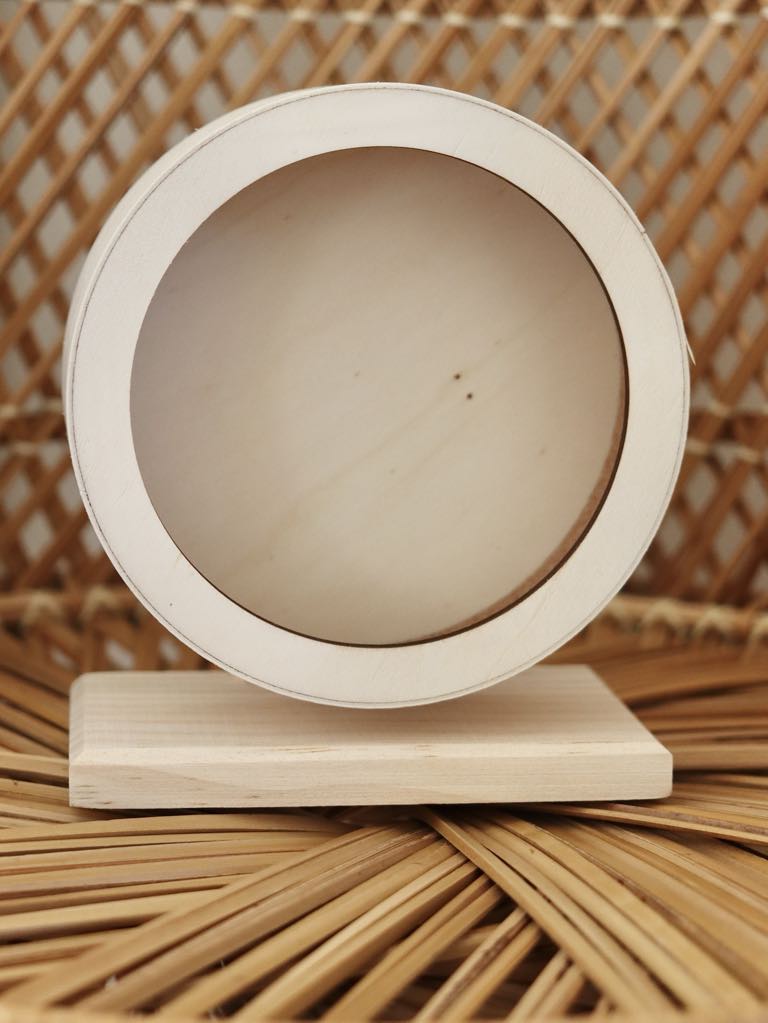 Wooden Hamster Exercise Wheel