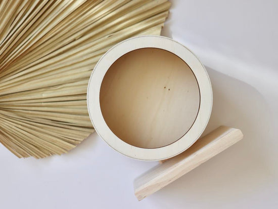 Wooden Hamster Exercise Wheel